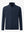 Lightweight casual fleece jacket with 5 pockets in navy, front 3d view showing clean lines