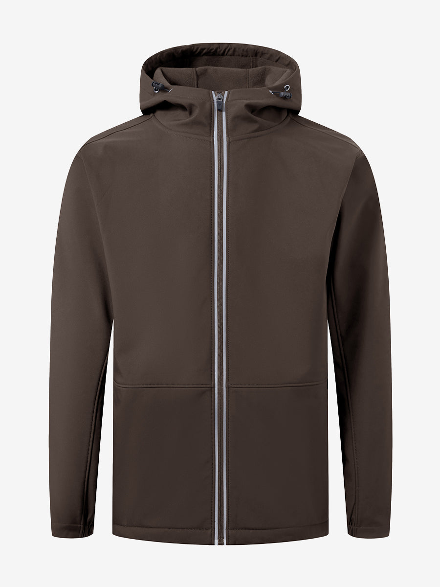 Reflective Hooded Softshell Jacket