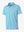 3D visualization of Cooling Stripe Golf Shirt in SKY BLUE STRIPE, emphasizing stripe pattern and texture