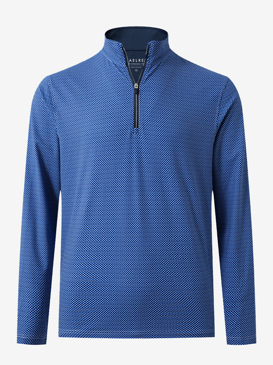 Full Print Lightweight Quarter Zip Pullover