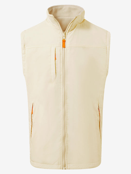 Windproof Fleece Reversible Golf Vest
