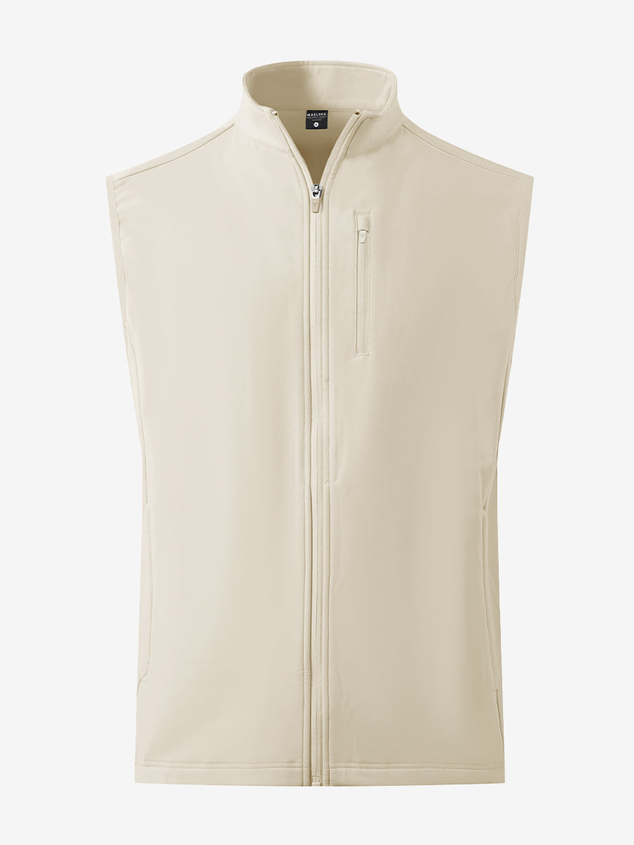 Water-Resistant Fleece Golf Vests