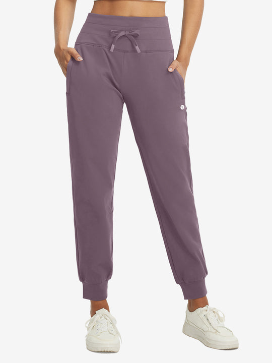 Women's Stretch Fleece Lined Athletic Joggers Sweatpants