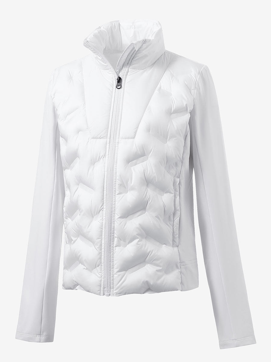 Women's Lightweight Fleece-Lined Puffer Jacket