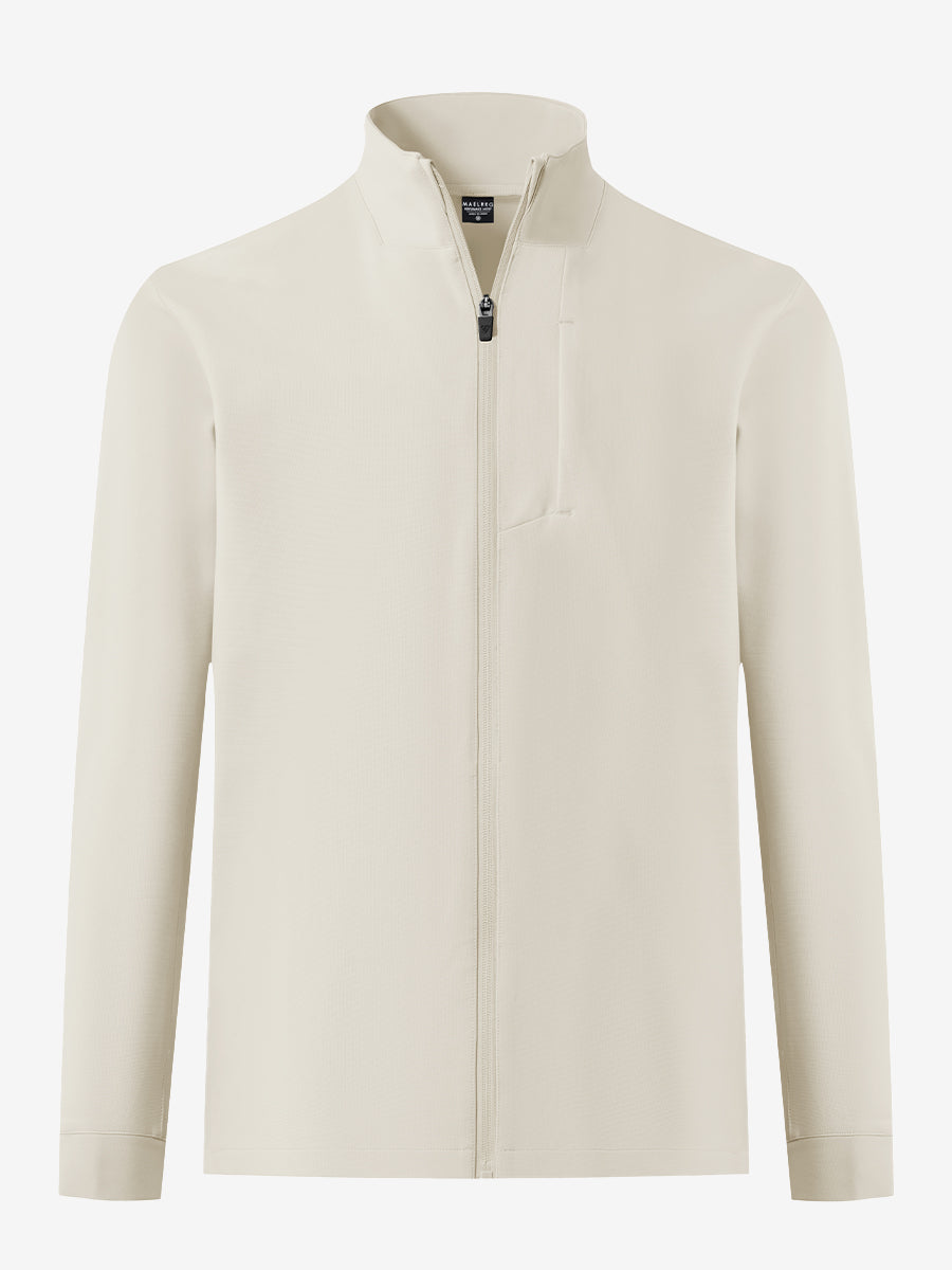 Water-Resistant Zip Up Golf Jacket