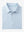 Folded Bluish Violet Light Blue Performance Stripe Golf Shirt shown flat