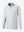 Front 3D view of youth winter micro-fleece quarter zip pullover, clean design with misty grey finish