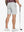 Back lower-body view of model in GLACIER GREY Water Resistant Versatile 8 Pockets Shorts.