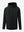 3D front view of the Quarter Zip Polar Fleece Sweatshirt in Black, simple and athletic look.