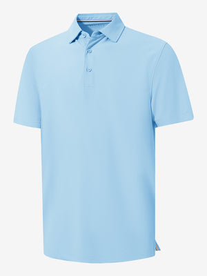 Dry Fit Waffle Textured Collared Golf Shirts