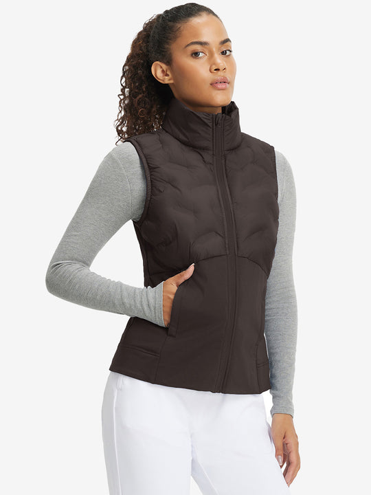 Women's Lightweight Slim-Fit Puffer Vest