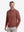 Solid Cotton Blend Collared Long Sleeve Polo