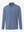 Front 3D view of Premium jacquard quarter zip pullover in colony blue with refined structure