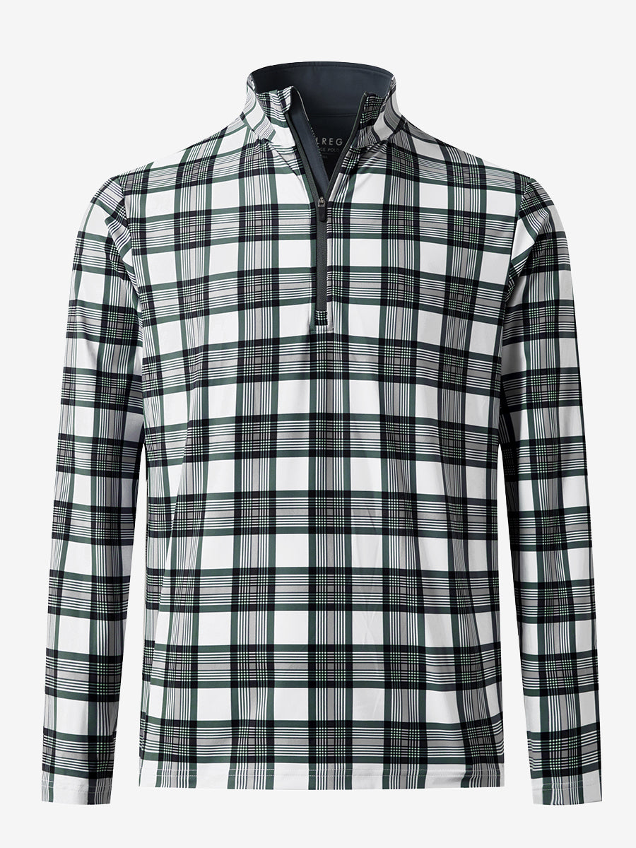 Full Print Quarter Zip Pullover