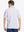 Back view of MAELREG Men's Performance Jersey Print Polo in Beverage Glass – athletic fit
