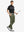 Full body front view of model wearing OLIVE GREEN Water Resistant Everyday Pants, holding a golf club