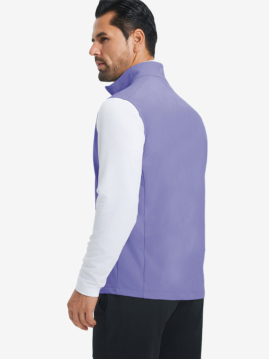 Water-Resistant Fleece Golf Vests