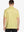 Back half-body view of male model wearing the Yellow Everyday Classic Solid Polo