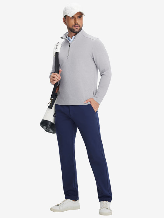 Performance Heather Golf 1/4 Zip Pullover