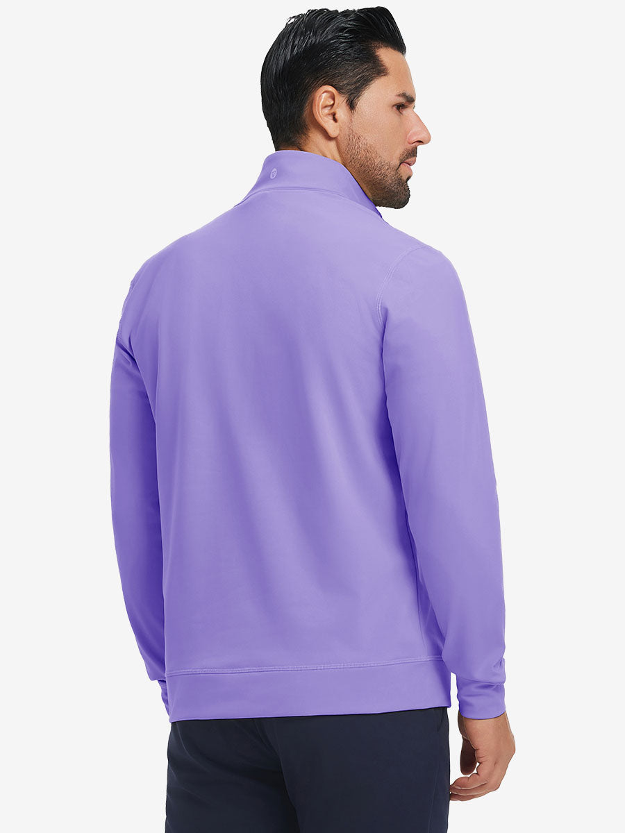 Ultra-Soft Brushed Fleece Lining Quarter zip Sweatshirt