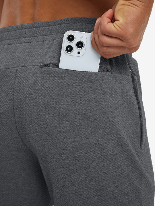 Soft Sweatpants with 4 Zipper Pockets
