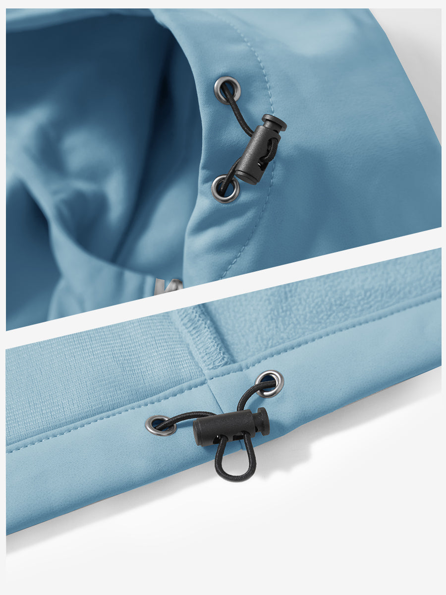 Reflective Hooded Softshell Jacket