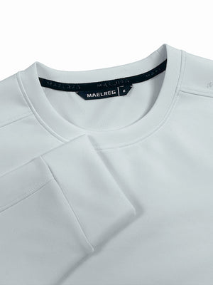 Crewneck Sweatshirt with Zip Pockets