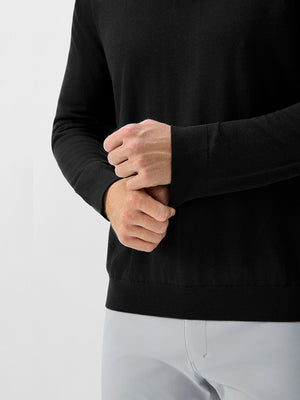 Long Sleeve Pure Merino Wool Knit Soft Polo Shirts