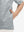 Detail shot of pocket on light grey water-resistant short sleeve q-zip hoodie for boys