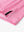 Hem slit detail – Rose Stripe Performance Cooling Polo for youth