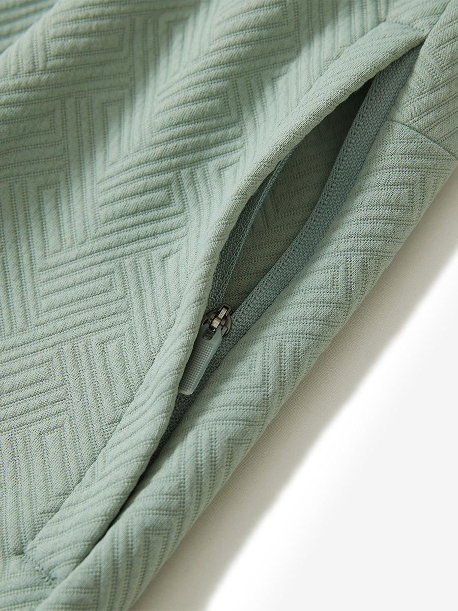 Soft Sweatpants with 4 Zipper Pockets