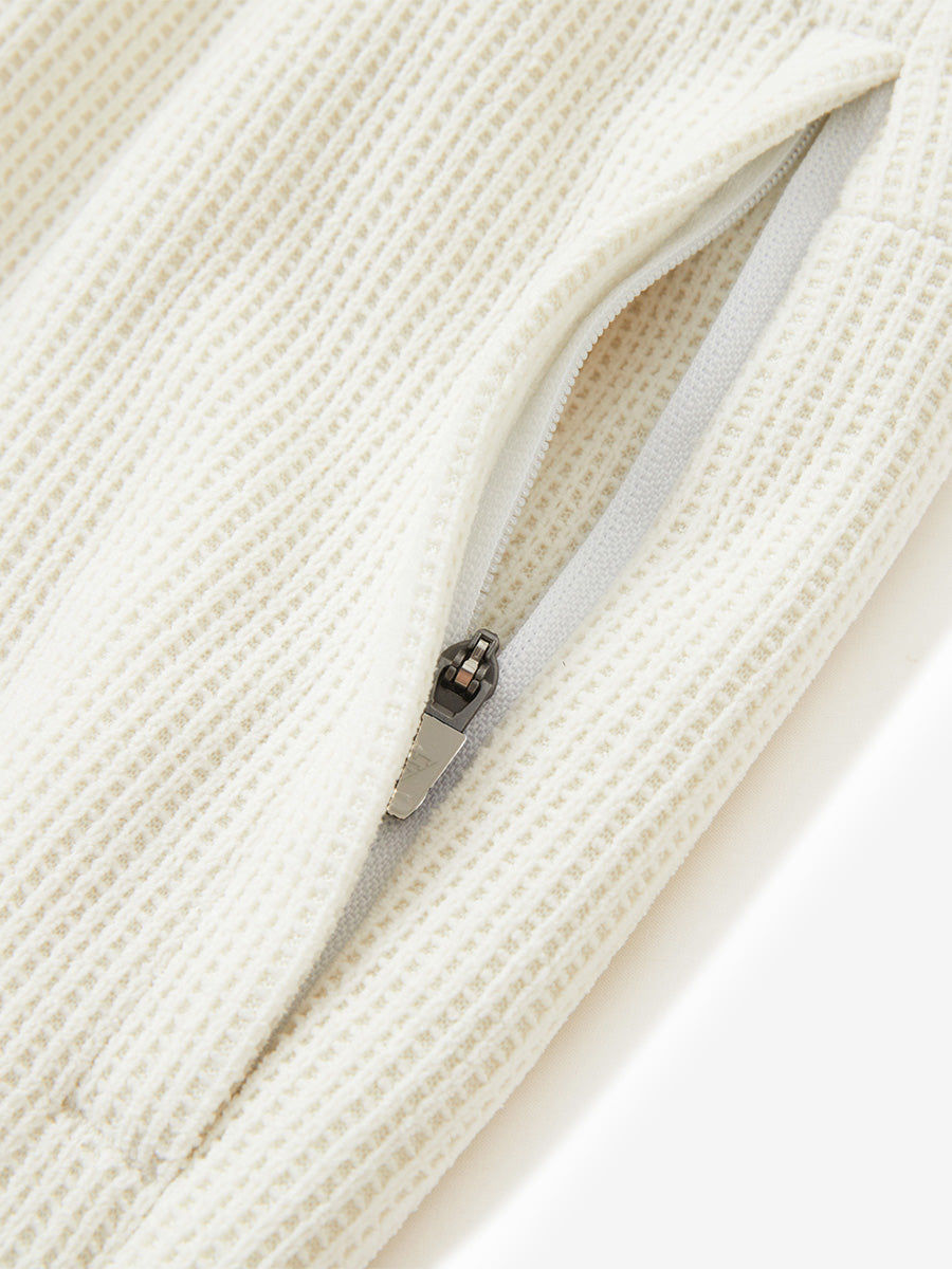 Soft Sweatpants with 4 Zipper Pockets