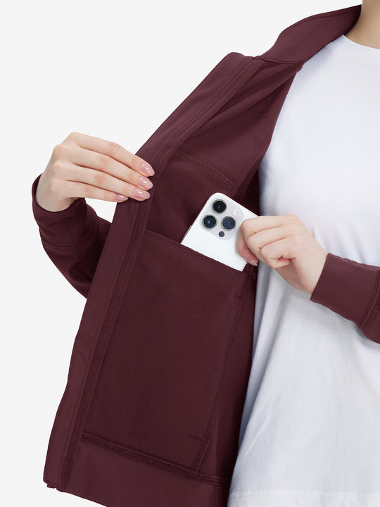 Women's Water-Resistant Stretch Fleece Lined Jacket