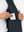 Close-up of inner pocket structure of garment, lightweight upf50+ short sleeve golf vests jacket in dark grey