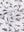Fabric close-up of Stylish printing summer shirt with lightweight feel in white wild goose
