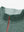 Collar detail close-up in dark green melange lightweight sleeveless quarter zip golf vest