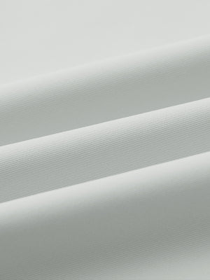 Close-up of fabric on water repellent 8 pockets pants, showing texture and finish in silver grey