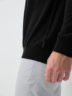 Long Sleeve Pure Merino Wool Knit Soft Polo Shirts
