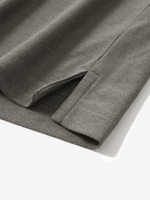 Moisture Wicking Heather Chest Pocket Golf Shirts