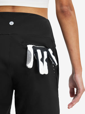 Women's High Waist 2 in 1 Quick Dry Shorts with 7 Pockets