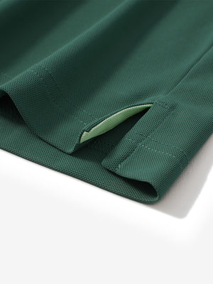 Polo transpirable de piqué de alto rendimiento