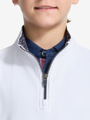 Boys Lightweight 1/4 Zip Pullover