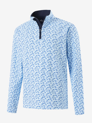 Youth Print Midlayer Q-Zip Pullover Sweatshirts